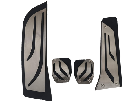 BMW Manual Stainless Steel Pedal Covers