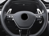 VW Passat Golf 7 MK7 TSI Silver Brushed Aluminum Shift Paddle Shifters