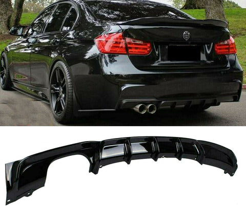 BMW 3 Series F30 M Sport Twin Rear Diffuser