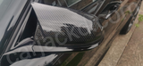 BMW M Style Carbon Fibre Effect Replacement Mirror Covers