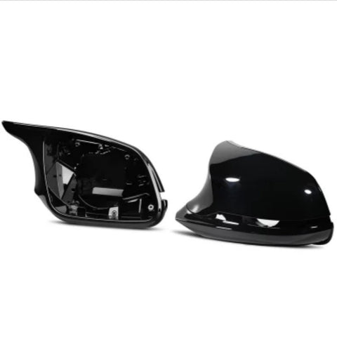 BMW F Series M3/M4 Style Gloss Black Mirror Cover Units